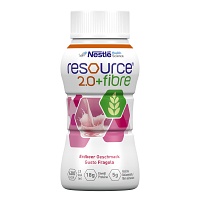 RESOURCE 2.0 fibre Erdbeere - 6X4X200ml - Trinknahrung & Sondennahrung