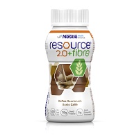 RESOURCE 2.0 fibre Kaffee - 4X200ml - Trinknahrung & Sondennahrung