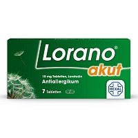 LORANO akut Tabletten - 7Stk - Allergien