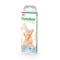 RATIOLINE elastic Fingerverband 2x12 cm - 10Stk - Fixierpflaster