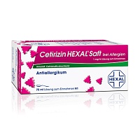 CETIRIZIN HEXAL Saft bei Allergien - 75ml - Allergien