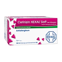 CETIRIZIN HEXAL Saft bei Allergien - 150ml - Allergien