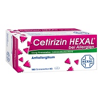 CETIRIZIN HEXAL Filmtabletten bei Allergien - 100Stk - Allergien