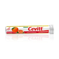 HERMES Cevitt+Calcium Blutorange Brausetabletten - 20Stk