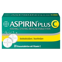 ASPIRIN plus C Brausetabletten - 20Stk - Erkältung & Schmerzen