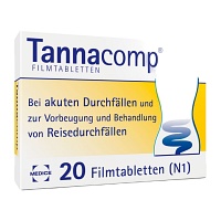 TANNACOMP Filmtabletten - 20Stk - Haus- & Reiseapotheke