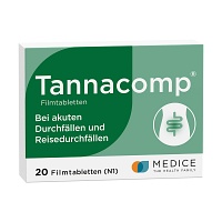 TANNACOMP Filmtabletten - 20Stk - Haus- & Reiseapotheke