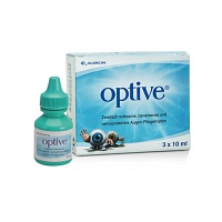 OPTIVE Augentropfen - 3X10ml - Trockene Augen