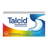 TALCID Kautabletten - 100Stk - Entgiften-Entschlacken-Entsäuern