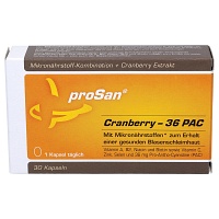 PROSAN Cranberry 36 PAC Kapseln - 30Stk - Blasenentzündung
