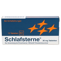 SCHLAFSTERNE Tabletten - 10Stk - Unruhe & Schlafstörungen