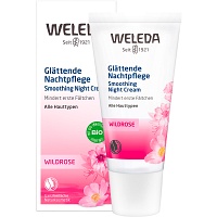 WELEDA Wildrose glättende Nachtpflege - 30ml - Gesichtspflege