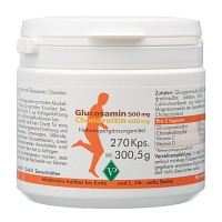 GLUCOSAMIN 500 mg+Chondroitin 400 mg Kapseln - 270Stk - Für Haut, Haare & Knochen