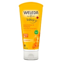 WELEDA Calendula Waschlotion & Shampoo - 200ml - Badespaß