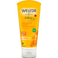 WELEDA Calendula Waschlotion & Shampoo - 200ml - Badespaß