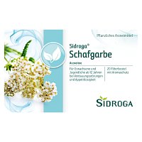 SIDROGA Schafgarbe Tee Filterbeutel - 20X1.5g - Magen, Darm & Leber