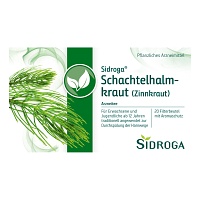 SIDROGA Schachtelhalmkraut Tee Filterbeutel - 20X2.0g - Teespezialitäten