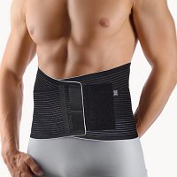BORT VarioBasic Rückenbandage m.Pelotte S schwarz - 1Stk