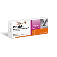 CETIRIZIN-ratiopharm bei Allergien 10 mg Filmtabl. - 7Stk - Allergien