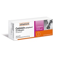 CETIRIZIN-ratiopharm bei Allergien 10 mg Filmtabl. - 50Stk - Allergien
