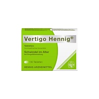 VERTIGO HENNIG Tabletten - 100Stk - Schwindel