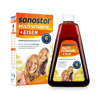 SANOSTOL plus Eisen Saft - 460ml - Mikronährstoffe