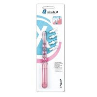 MIRADENT Spitzbürsten-Kit I-Prox P tra.pink 1H.4B. - 1Stk - Interdentalreinigung