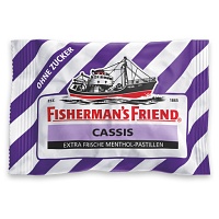 FISHERMANS FRIEND Cassis ohne Zucker Pastillen - 25g