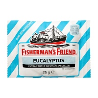 FISHERMANS FRIEND Eucalyptus ohne Zucker Pastillen - 25g