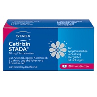 CETIRIZIN STADA 10 mg Filmtabletten - 20Stk - Allergien