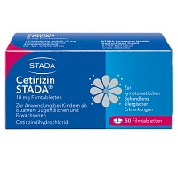 CETIRIZIN STADA 10 mg Filmtabletten - 50Stk - Allergien