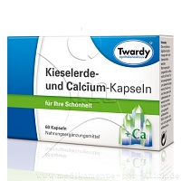 KIESELERDE+CALCIUM Kapseln - 60Stk - Für Haut, Haare & Knochen