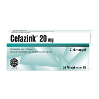CEFAZINK 20 mg Filmtabletten - 20Stk