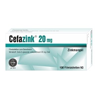 CEFAZINK 20 mg Filmtabletten - 100Stk