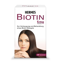 BIOTIN HERMES 5 mg Tabletten - 30Stk - Vitamine & Stärkung