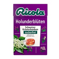 RICOLA o.Z.Box Holunderblüten Bonbons - 50g - Bonbons zuckerfrei