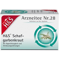 H&S Schafgarbentee Filterbeutel - 20X1.7g - Teespezialitäten