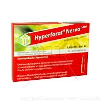 HYPERFORAT Nervohom Injektionslösung - 5X2ml - Unruhe & Schlafstörungen