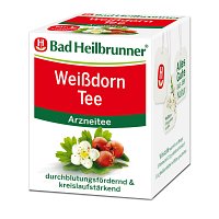 BAD HEILBRUNNER Weißdorn Tee Filterbeutel - 8X2.0g