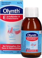 OLYNTH 0,1% für Erwachsene Nasentropfen - 100ml - Nase frei