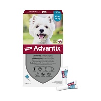 ADVANTIX Spot-on Lsg.z.Auftr.a.d.H.f.Hund 4-10 kg - 4Stk - Zecken, Flöhe & Co.