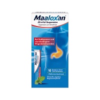 MAALOXAN 25 mVal Suspension - 10X10ml - Entgiften-Entschlacken-Entsäuern