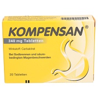 KOMPENSAN Tabletten 340 mg - 20Stk - Entgiften-Entschlacken-Entsäuern