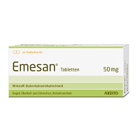 EMESAN Tabletten - 20Stk - Übelkeit & Schwindel