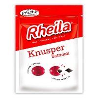 RHEILA Knusper Salmiak mit Zucker - 90g - Bonbons