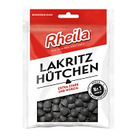 RHEILA Lakritz Hütchen Gummidrops mit Zucker - 90g - Bonbons