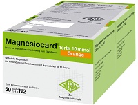 MAGNESIOCARD forte 10 mmol Orange Plv.z.H.e.L.z.E. - 100Stk - Magnesium