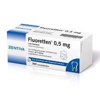 FLUORETTEN 0,5 mg Tabletten - 300Stk - Iod & Fluor