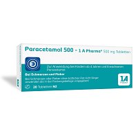 PARACETAMOL 500-1A Pharma Tabletten - 20Stk