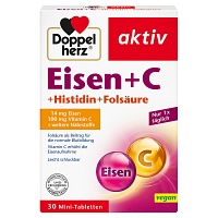 DOPPELHERZ Eisen+Vit.C+L-Histidin Tabletten - 30Stk - Eisen